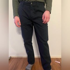 Everlane Navy straight leg pants